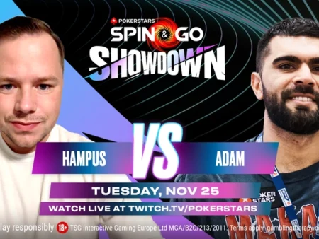 Spin & Go Showdown: Today! Hampus vs McKola (Tues, Nov 25)